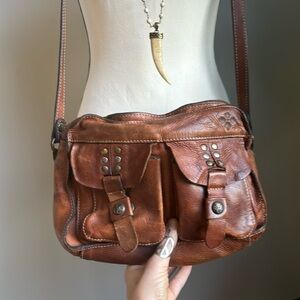 Vintage Patricia Nash Crossbody Leather Purse